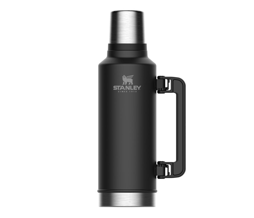 Termos stalowy Stanley LEGENDARY CLASSIC 2300 ml z rączką czarny MATTE BLACK