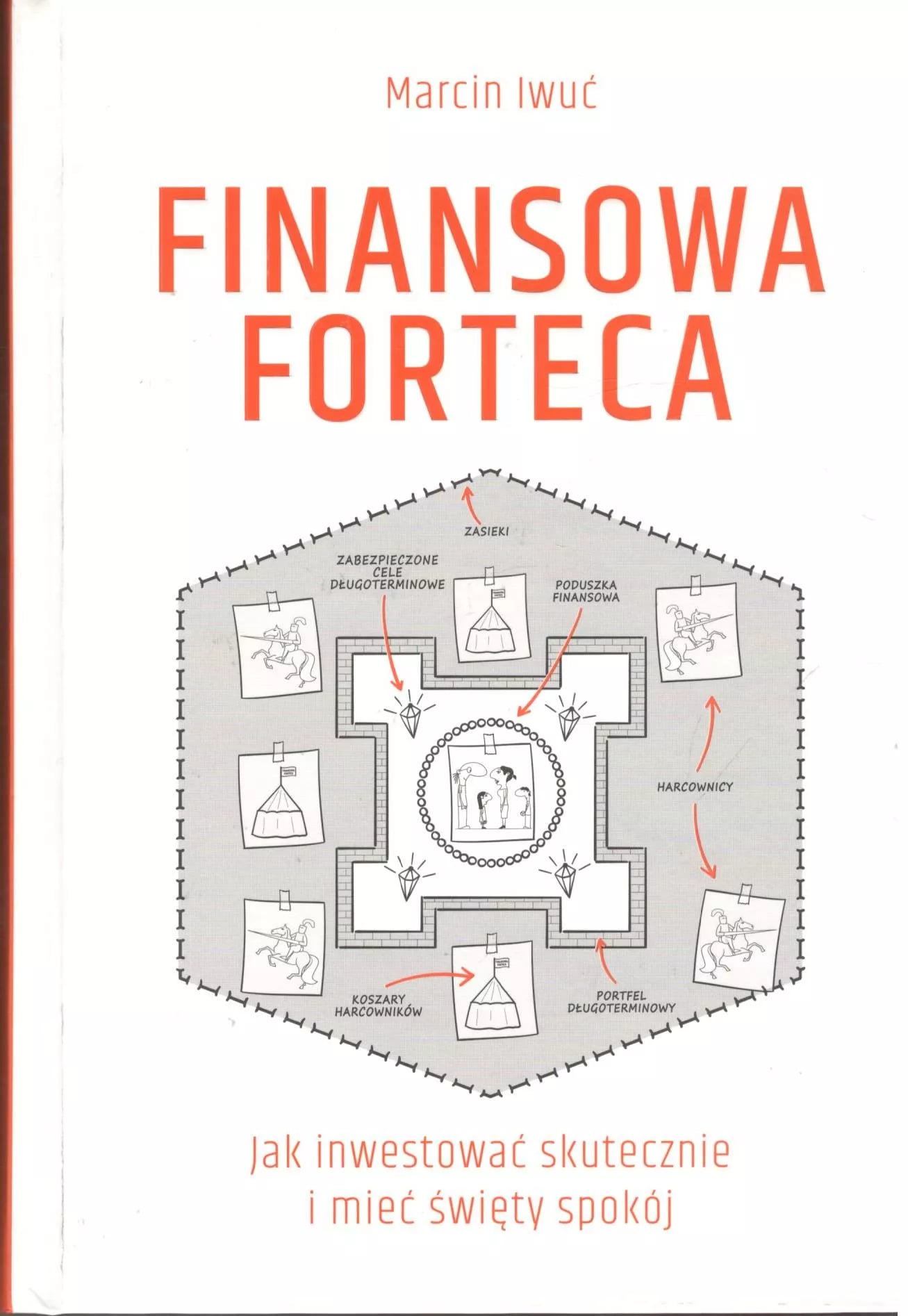 Finansowa Forteca Marcin Iwuć okładka książki finanse osobiste