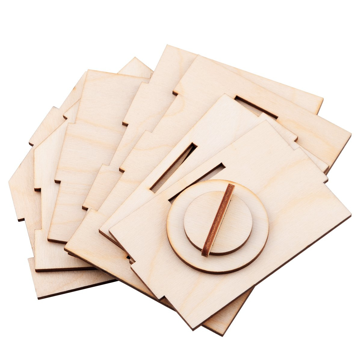 Drewniana skarbonka w kształcie domku Prezent z Grawerem - obrazek 2