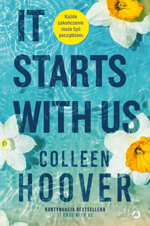It Starts with Us Colleen Hoover okładka książki romans.